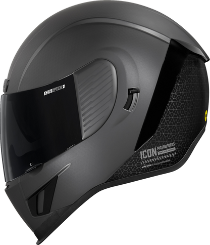 Bill's Exhausts ICON Airform™ Helmet MIPS Counterstrike silver 3XL helmet with aerodynamic design and ventilation features.
