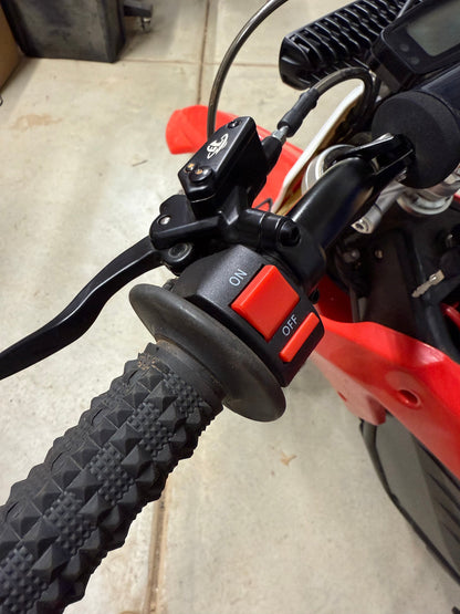 Electro & Co ETM RTR Plug & Play E-Moto headlight kit with trail-ready LED headlight for motorcycle lighting upgrade.