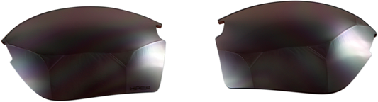 100% Sportcoupe Lenses - HiPER Silver Mirror 62025-008-01 - Howling Moto