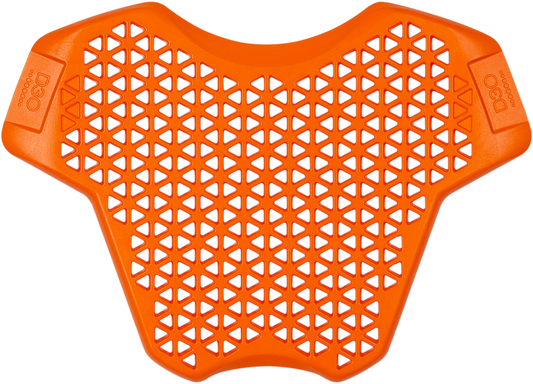 Bill's Exhausts ICON D3O LP1 Guard chest protector with D3O impact-absorbing material, shown in close-up view.