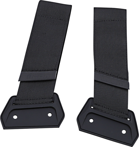 Black ICON Field Armor 3™ Shoulder Straps vest by Bill's Exhausts with adjustable S/M size straps.