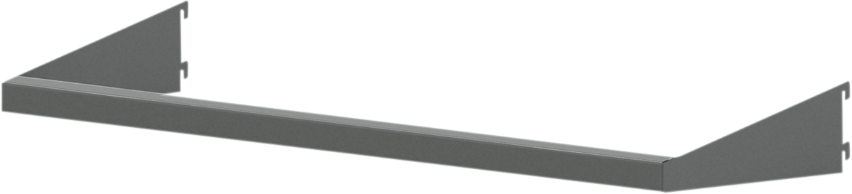 Icon Display Crossbar by Bill's Exhausts, showing a sleek, black metal crossbar with mounting brackets for vehicle customization.
