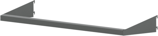 Icon Display Crossbar by Bill's Exhausts, showing a sleek, black metal crossbar with mounting brackets for vehicle customization.