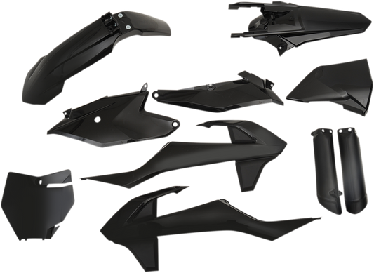 ACERBIS Full Replacement Body Kit - Black 2686020001 - Howling Moto