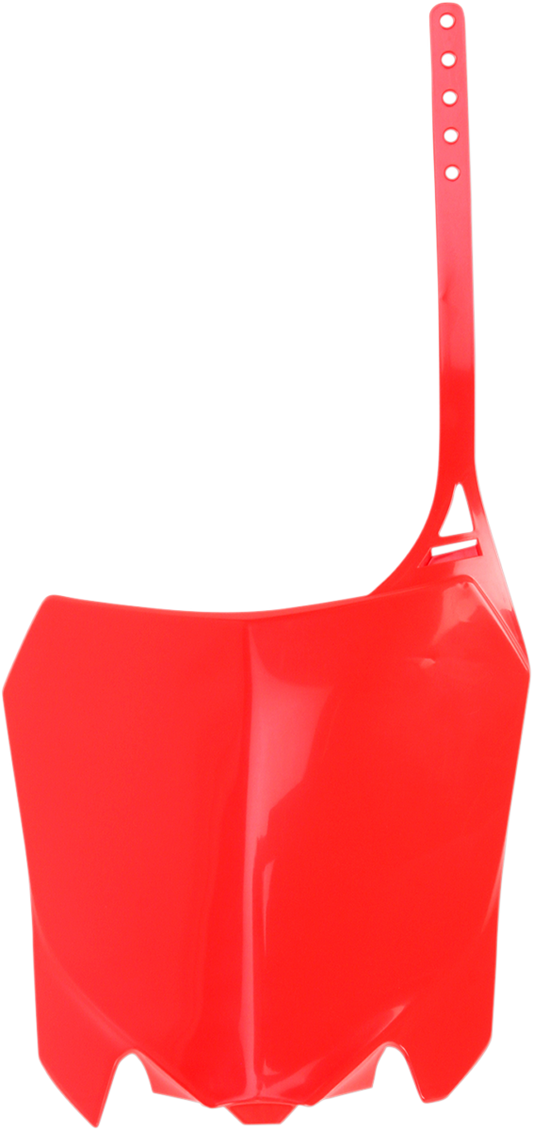 ACERBIS Front Number Plate - Red 2314360227 - Howling Moto
