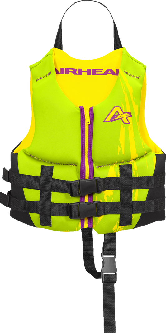AIRHEAD SPORTS GROUP Child Swoosh Vest - Green 10076-02-B-LG - Howling Moto