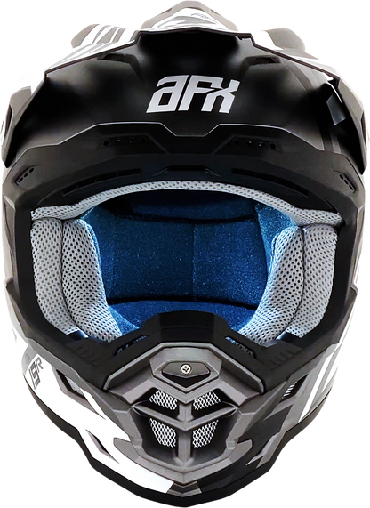 Bill's Exhausts AFX FX-19R racing helmet in frost gray, large size, with detailed 3D helmet design.