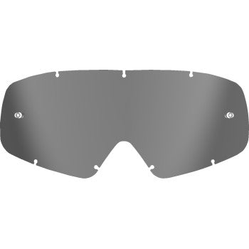 Youth Alpinstars goggles with silver mirror lens, featuring a sleek design and adjustable strap for secure fit.