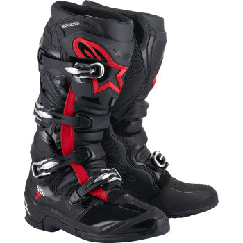 ALPINESTARS Tech 7 Boots - Fluorescent Red/Black - US 12 2012025-1030-12 - Howling Moto