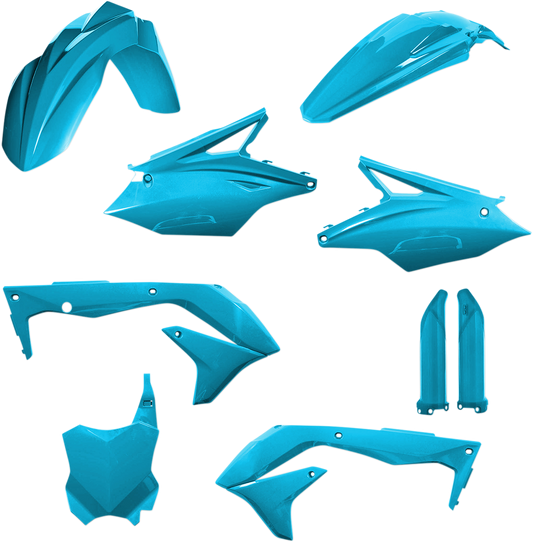 ACERBIS Full Replacement Body Kit - Light Blue KX450F 2018 2685840085 - Howling Moto
