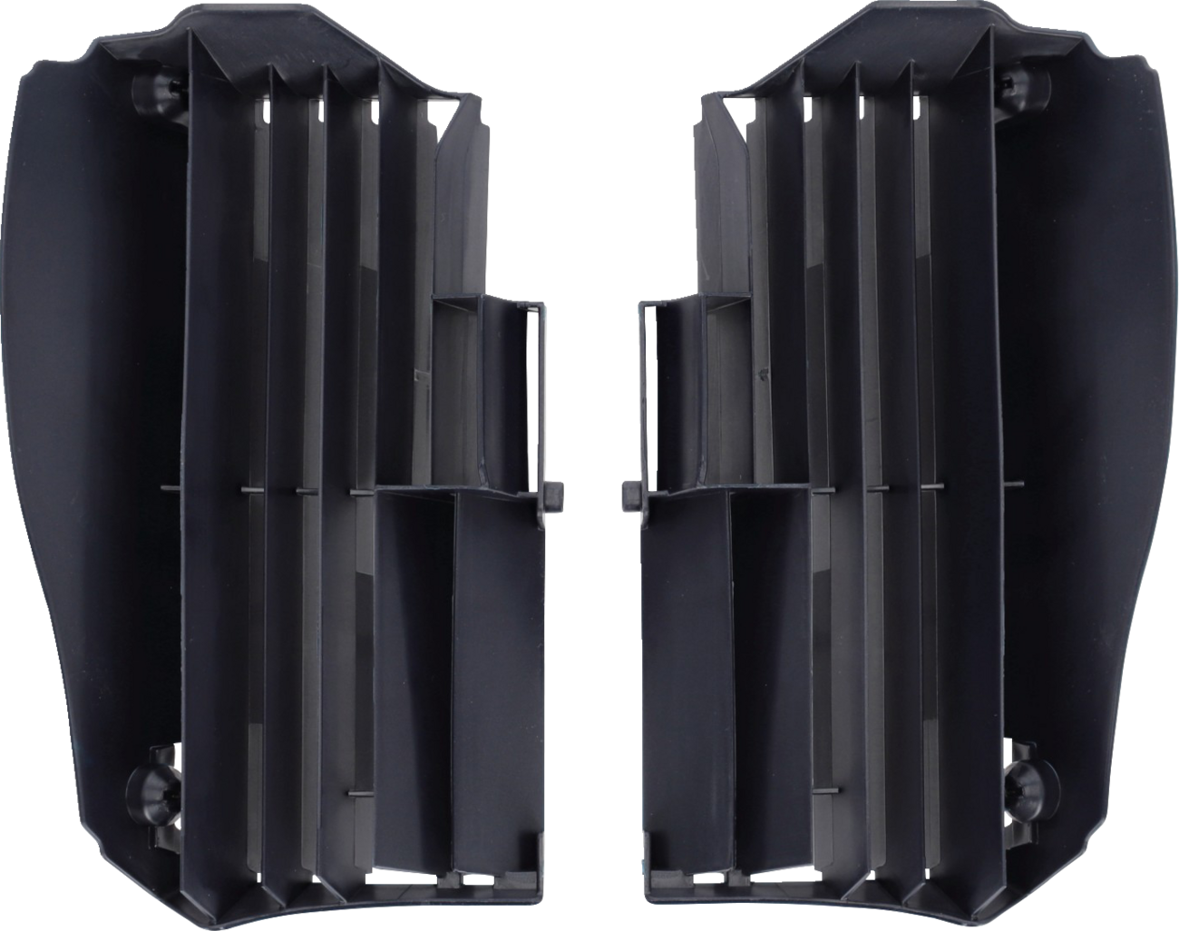 Dark blue ACERBIS radiator louvers for Yamaha YZF250/450 2019-2023, body protection part, designed for Yamaha motocross bikes.