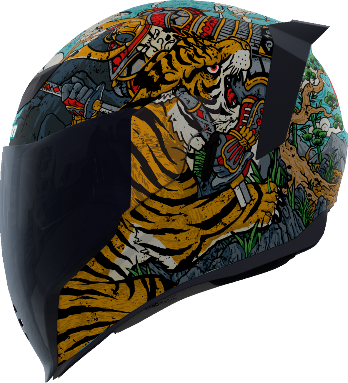 Bill's Exhausts ICON Airflite™ Helmet Edo MIPS® in 3XL, showcasing the sleek helmet design with vent details and matte finish.