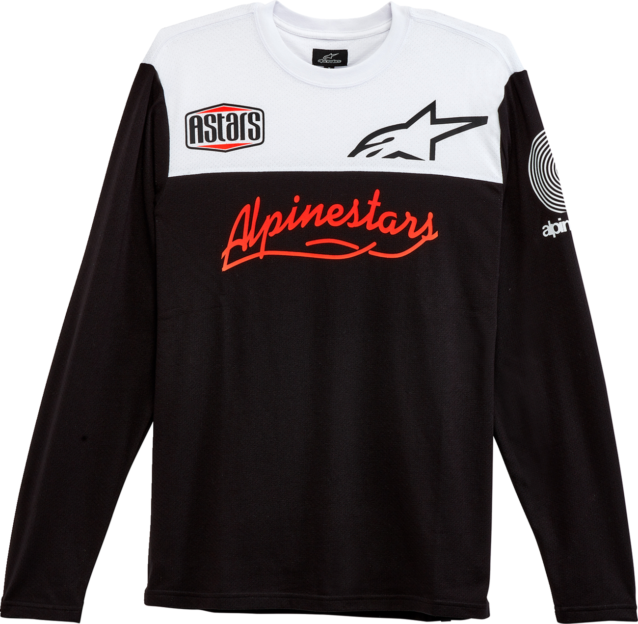 Black ALPINESTARS Elsewhere Jersey in 2XL, featuring a stylish design and breathable fabric for activewear and casual use.