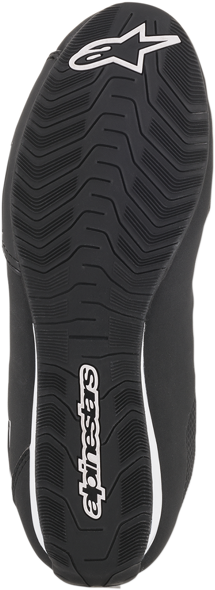 Black Alpinestars Women's Sektor Shoes, US 10.5, showcasing sporty design and durable construction.