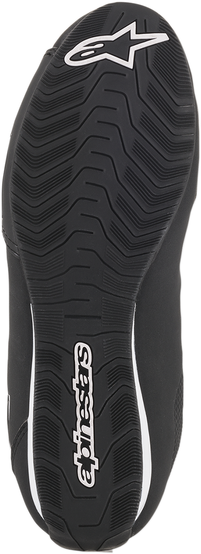 Black Alpinestars Women's Sektor Shoes, US 10.5, showcasing sporty design and durable construction.