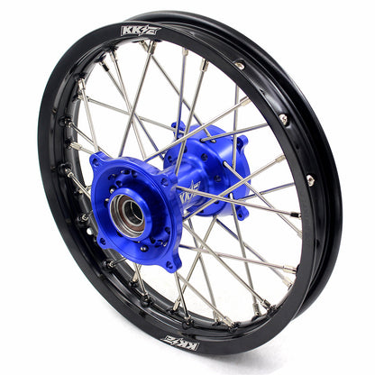 KKE 17"*1.4/14"*1.6 Spoked Kid's Big Wheels Rims Fit KTM SX 85 2003-2020 Husqvarna TC 85 2014-2020 Blue Hub - Howling Moto