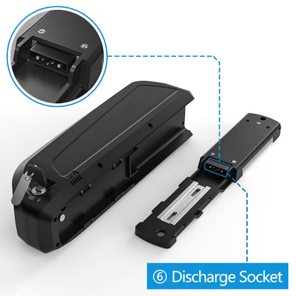 48V14.4AH 0-1200W Electric Bicycle Lithium Battery