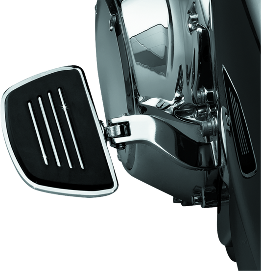 Chrome Kuryakyn Premium Mini Board with Male Mount Adapter for powersports vehicles, compact support for motorcycles.