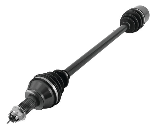 QuadBoss Polaris RZR XP 900 front left axle part #609193, durable PowerSports replacement part for off-road vehicles.