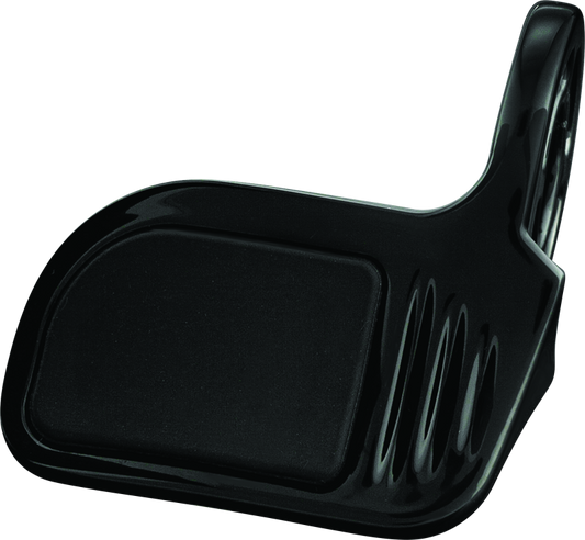 Kuryakyn Contoured ISO Throttle Boss in black designed for powersports vehicles, showing the ergonomic grip and mounting details.