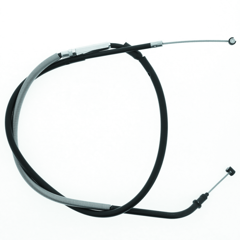 QuadBoss clutch cable for Yamaha YFZ450R (2009-2016), part #414538, showing the black cable with metal fittings.