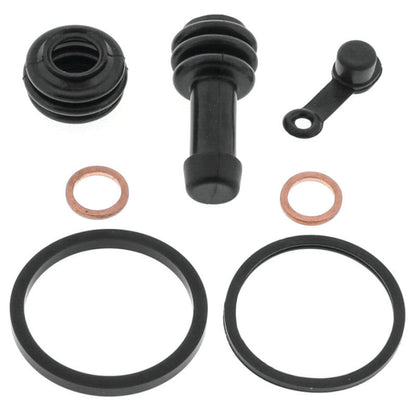QuadBoss brake caliper rebuild kit for Suzuki Vinson 500 and Kawasaki Mule Pro-DX Diesel, includes parts for brake repair.