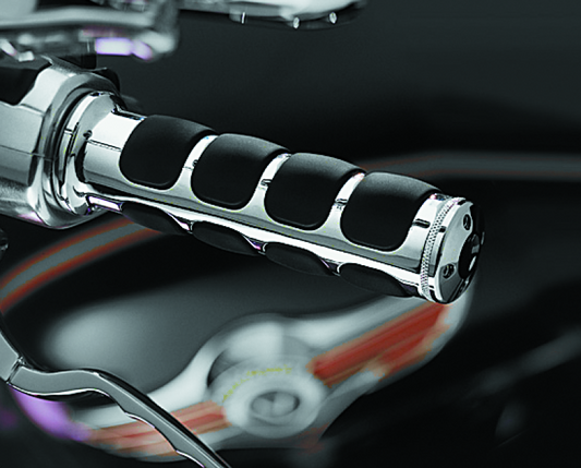 Kuryakyn, Kuryakyn ISO Grips for Honda Gold Wing Models Chrome Part 6180