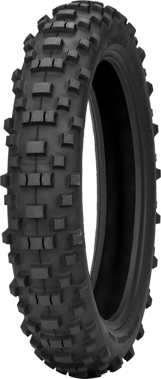 Shinko 216SX Series U Soft Rear Tire for Enduro and MX, 140/80-18 bias tread, designed for off-road motorcycle riding