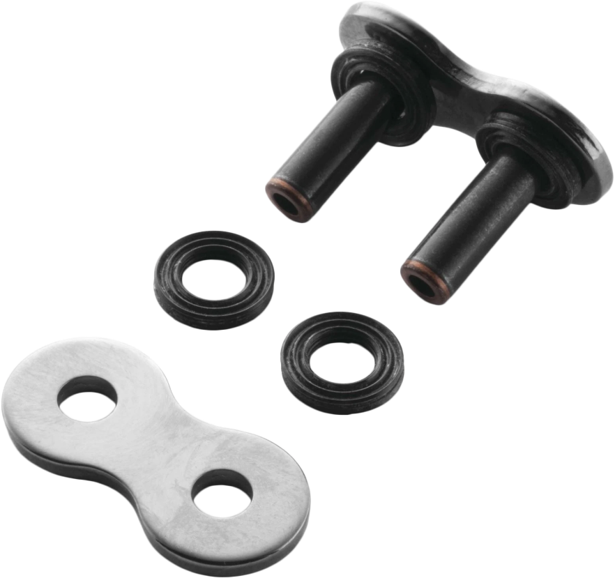 RK EXCEL, RK EXCEL CC520ZXW-RL Drive Chain with Chrome Rivet Master Link for High-Performance Racing and Endurance Applications