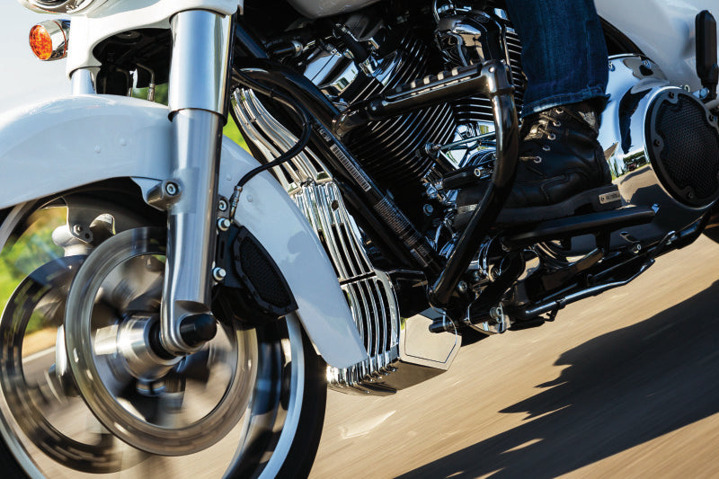Kuryakyn, Kuryakyn Precision Regulator Cover Chrome for Harley Davidson Touring Models (Part #6427)