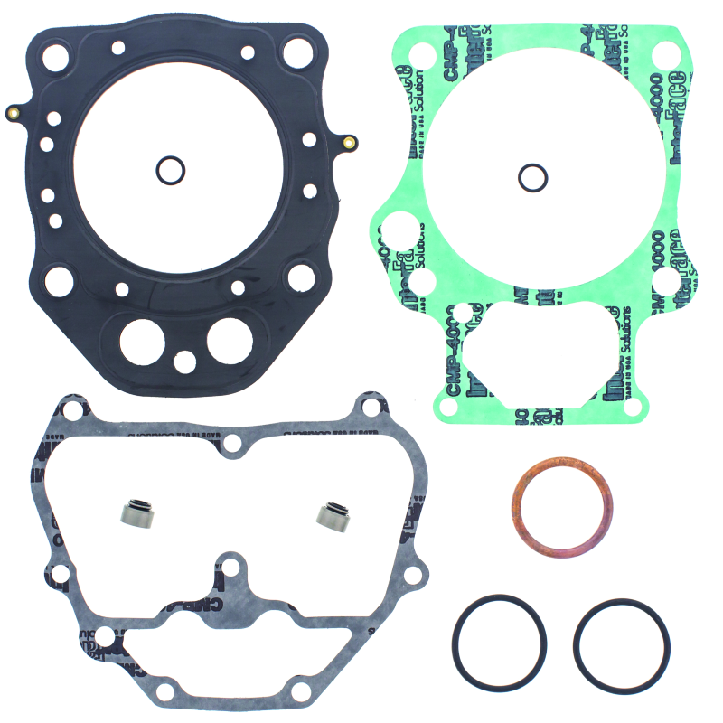 QuadBoss top end gasket set for Honda TRX420FA FourTrax Rancher 4x4 AT IRS engine, includes gaskets for engine top end repair.