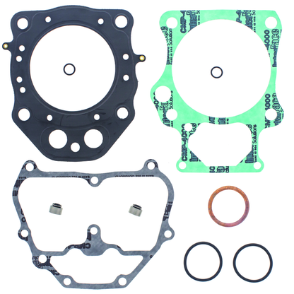 QuadBoss top end gasket set for Honda TRX420FA FourTrax Rancher 4x4 AT IRS engine, includes gaskets for engine top end repair.