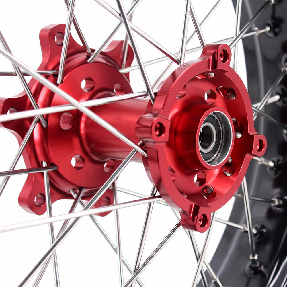 KKE 17 Inch Supermoto Spoke Alloy Wheels Rims For HONDA CRF250L 2013-2020 - Howling Moto
