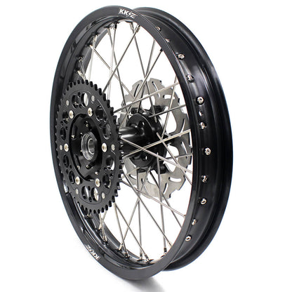 KKE 21 & 19 MX Spoked Wheels Fit SUZUKI RM125 1996-2007 RM250 1996-2008 - Howling Moto