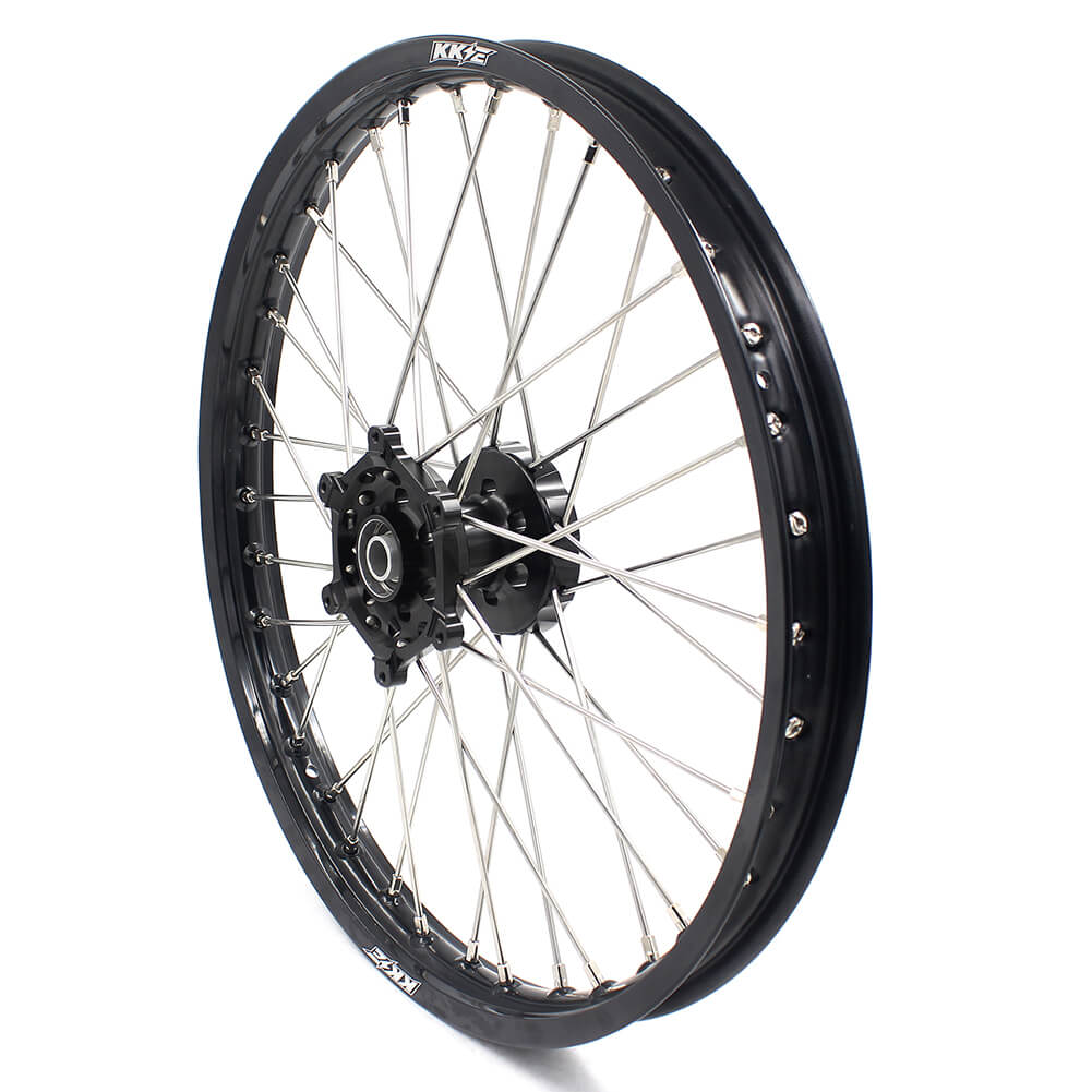 KKE 21 & 19 MX Spoked Wheels Fit SUZUKI RM125 1996-2007 RM250 1996-2008 - Howling Moto