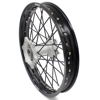 KKE 21 & 19 Casting MX Wheels for YAMAHA YZ250F 2001-2021 YZ450F 2003 Silver - Howling Moto