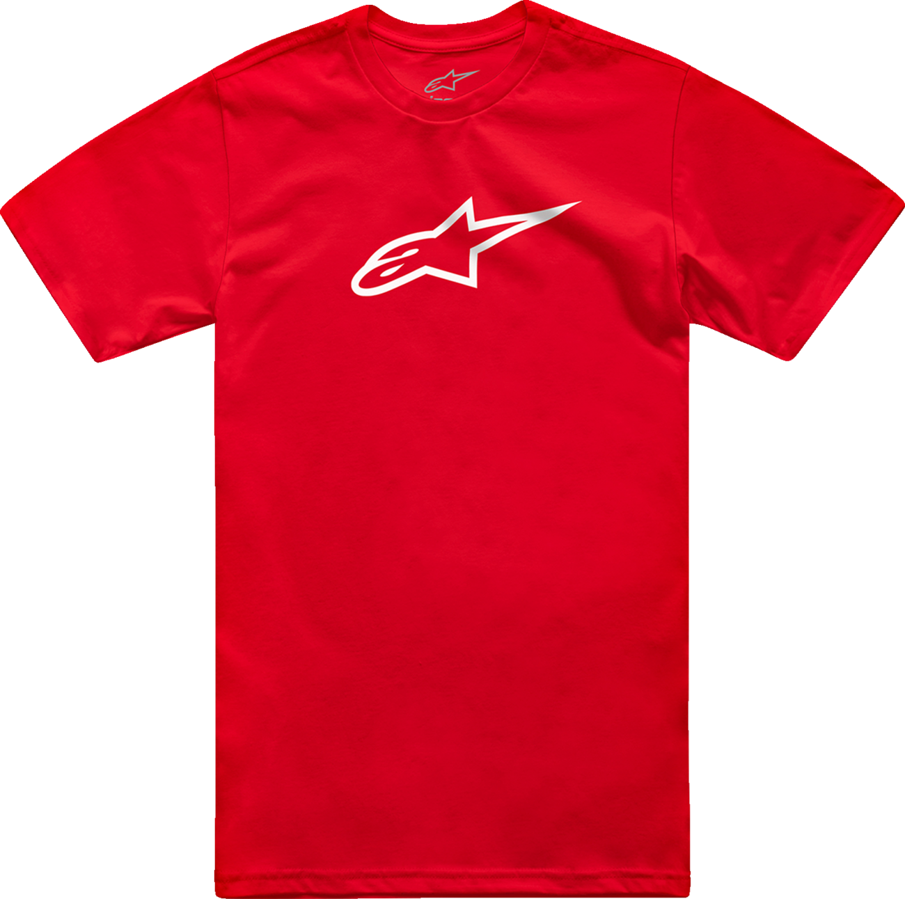 Alpinestars Ageless 2.0 CSF T-Shirt in red and white, XL size, featuring logo and casual style, front view.