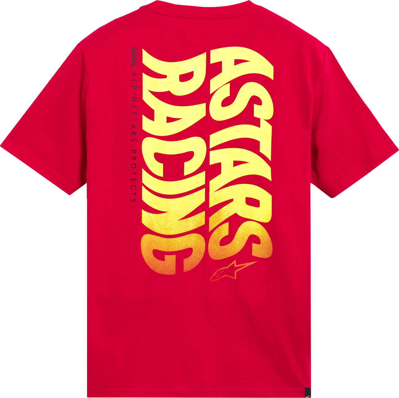 Red Alpinestars Swerve CSF T-Shirt in 2XL, featuring the Alpinestars logo and design details on the front.