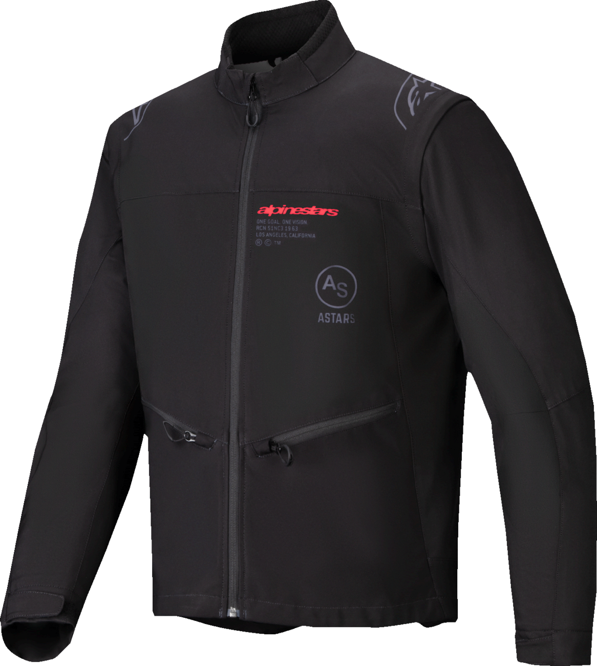 ALPINESTARS, Alpinestars Lite-Dura Softshell Jacket - Black, Medium - Part Number 3700225-10-M