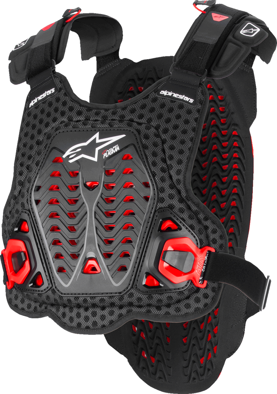 ALPINESTARS, Alpinestars A-5 Plasma Chest Protector - Black/Red/White - M/L