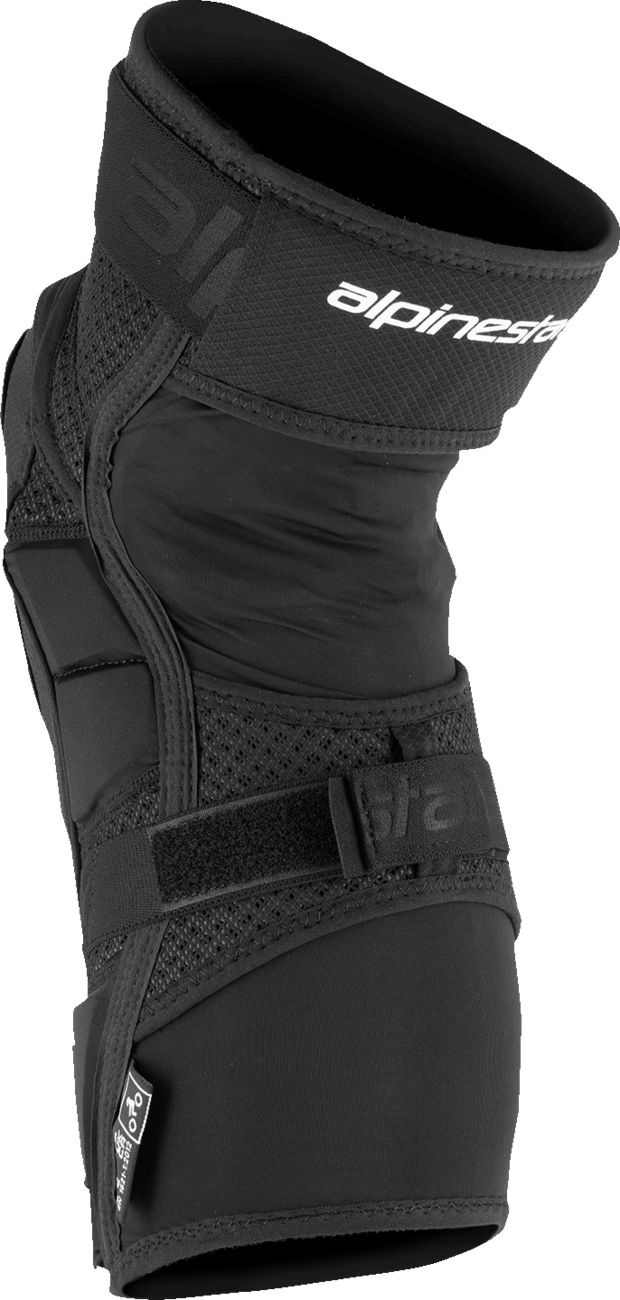 Alpinestars Bionic Pro Plasma knee protectors for off-road motorcycle riding, S/M size, with durable knee guard design.