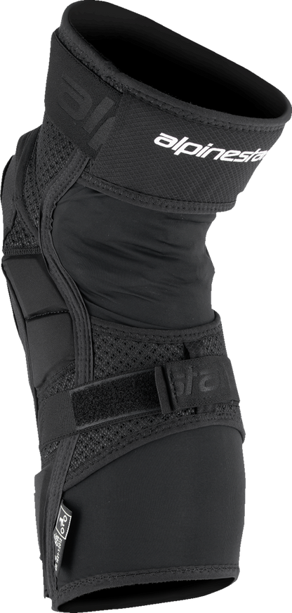 Alpinestars Bionic Pro Plasma knee protectors for off-road motorcycle riding, S/M size, with durable knee guard design.