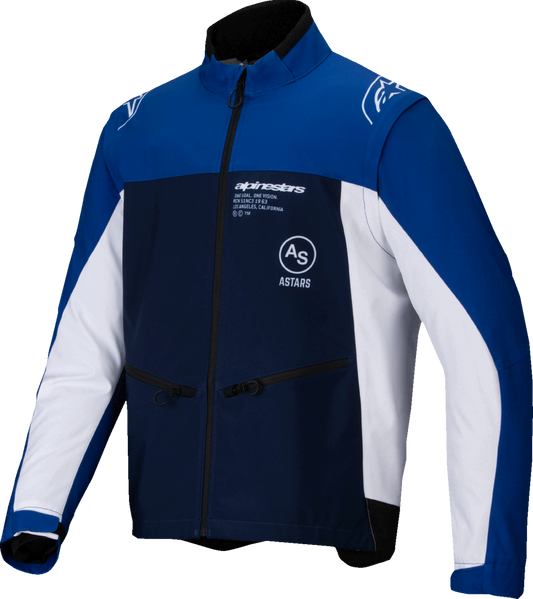ALPINESTARS, Alpinestars Lite-Dura Softshell Jacket - Navy/Blue/White, Medium