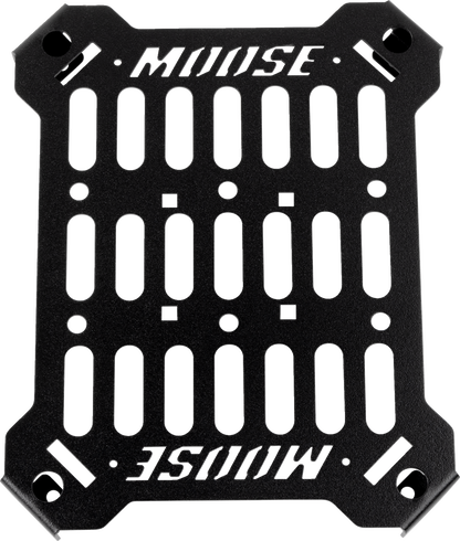 Moose Offroad Molle Panel 8x10 inches for tactical gear and holsters, black nylon with multiple attachment points.