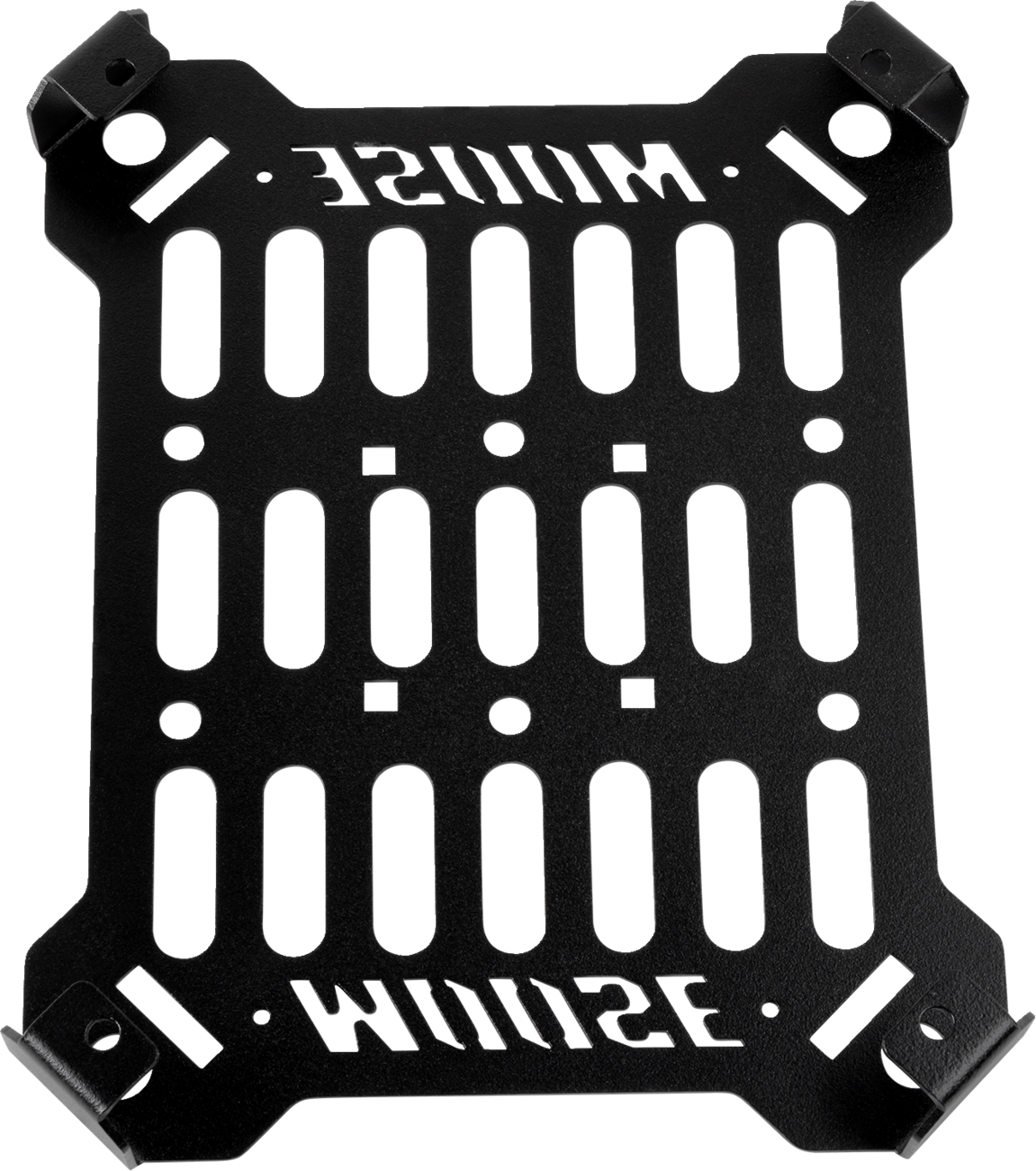 Moose Offroad Molle Panel 8x10 inches for tactical gear and holsters, black durable mounting panel with multiple attachment points
