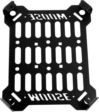 Moose Offroad Molle Panel 8x10 inches for tactical gear and holsters, black durable mounting panel with multiple attachment points
