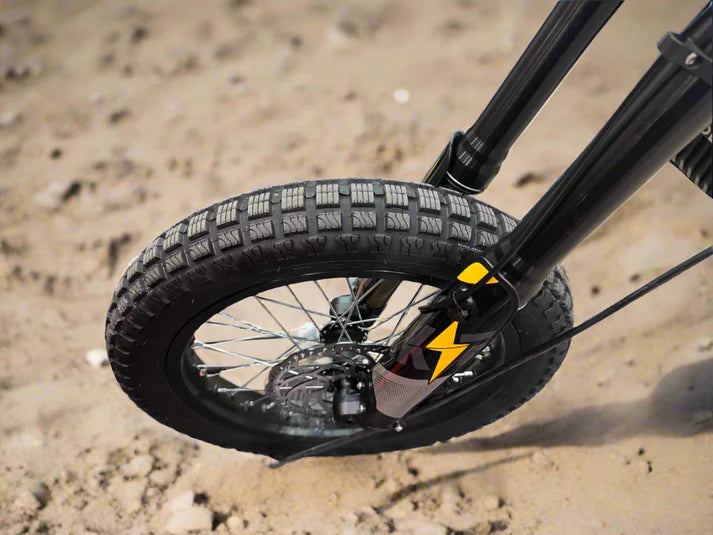 E Ride Pro S: Fat Tire | 16" 72V 6KW 30AH 50MPH | Electric Dirt Bike (Limited Edition) - Howling Moto