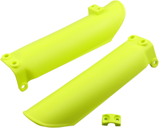 ACERBIS Lower Fork Covers for Inverted Forks - Yellow 2732020005 - Howling Moto