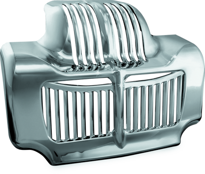 Kuryakyn, Kuryakyn Oil Cooler Cover 11-16 Touring Chrome for Harley Davidson
