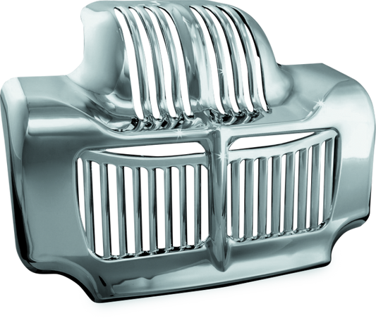 Kuryakyn, Kuryakyn Oil Cooler Cover 11-16 Touring Chrome for Harley Davidson
